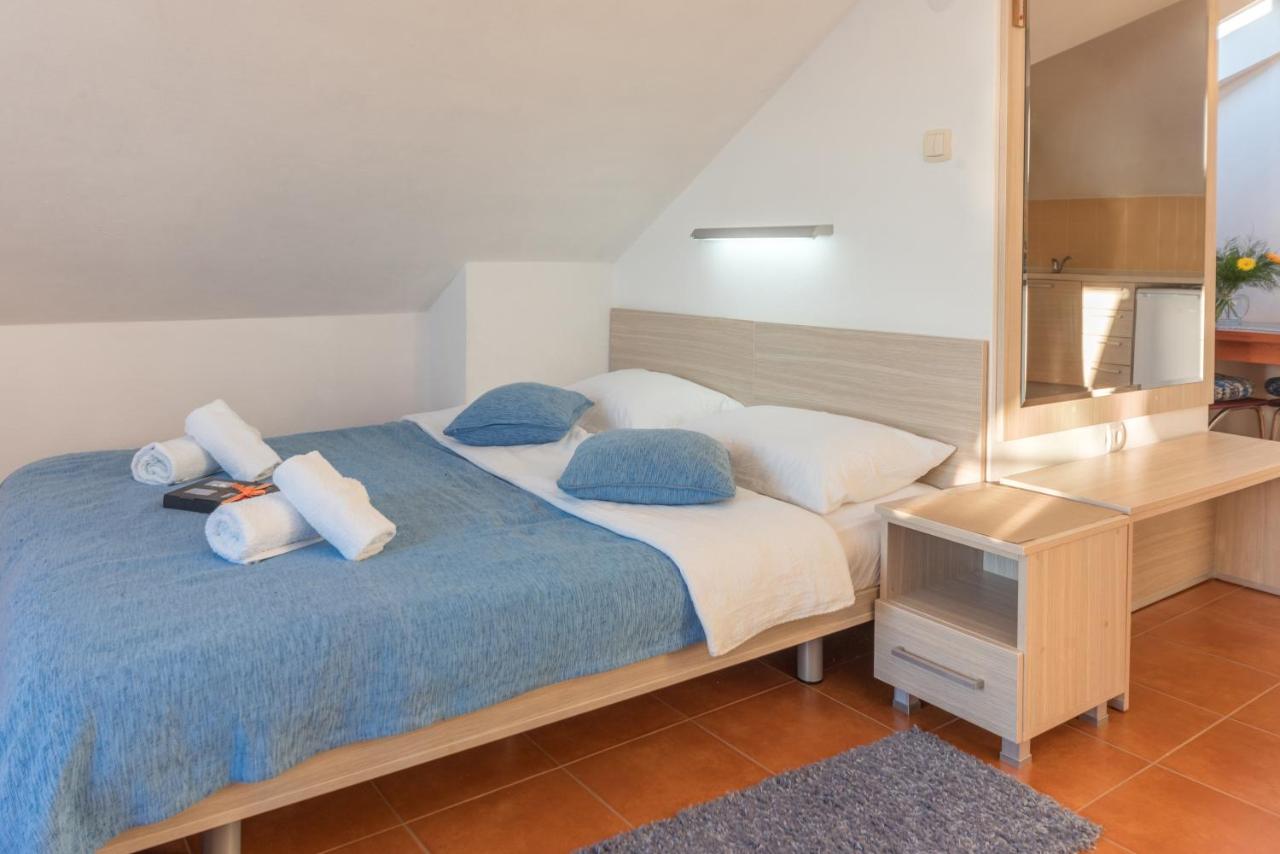 Bedroom in the Apartment with Terrace at R Club Apartments Budva