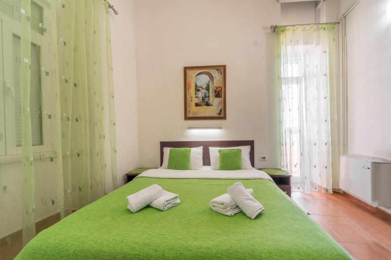 Bedroom in the Deluxe Apartment at R Club Apartments Budva